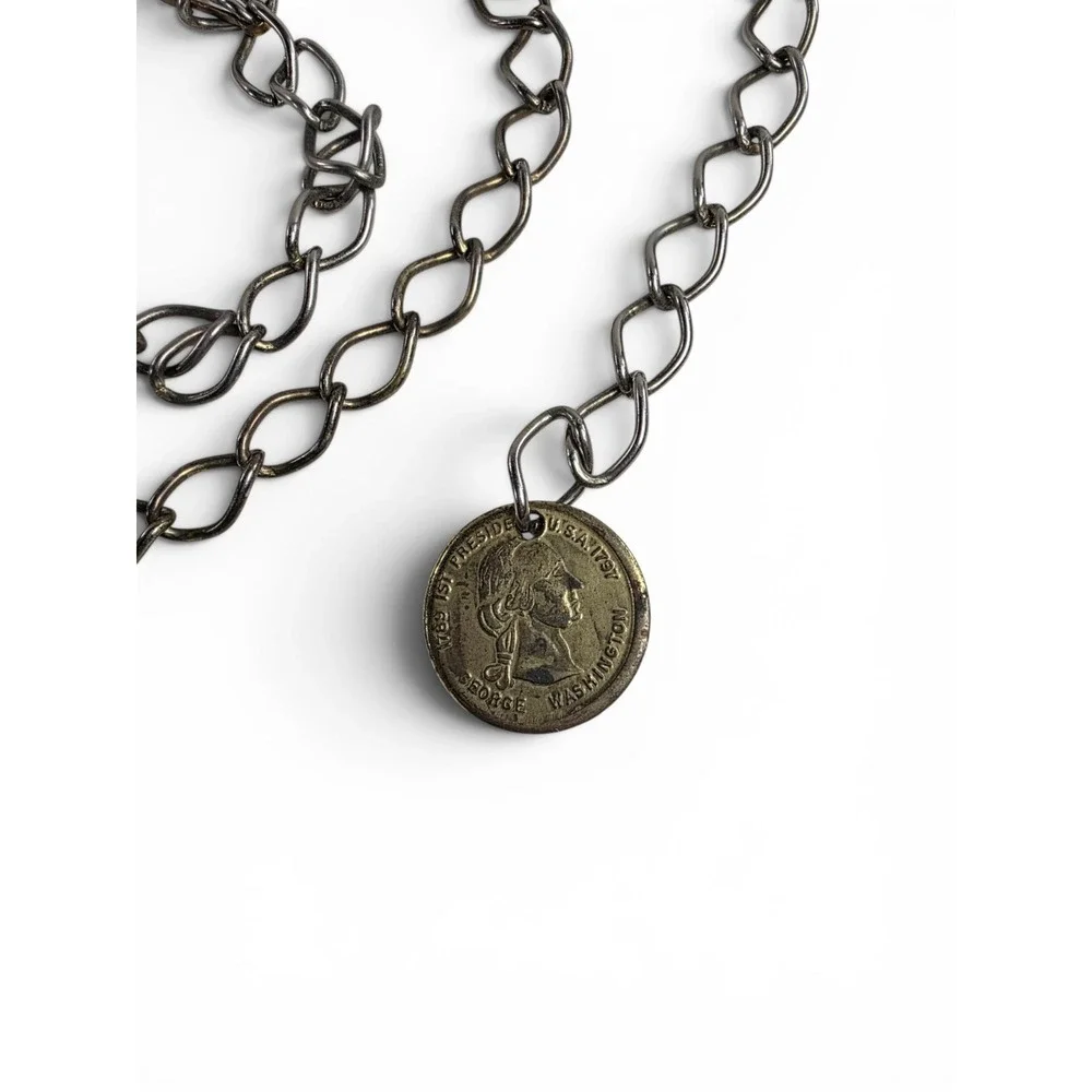 1789-1797 George First Washington President Coin Chain Waist Belt
